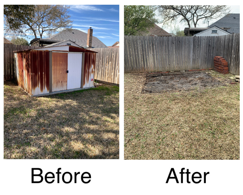 Before and After Junk Removal
