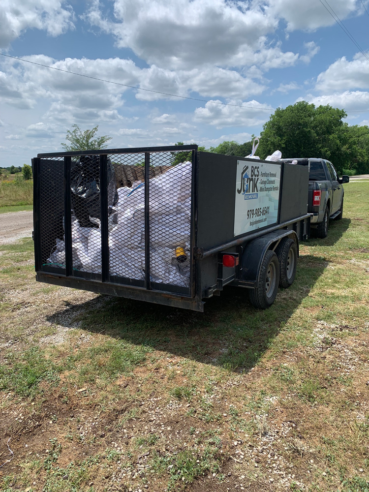 Trailer Full of Junk